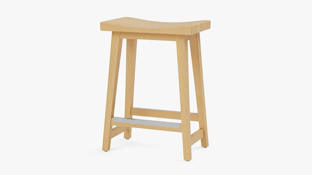 Saddle Counter Stool