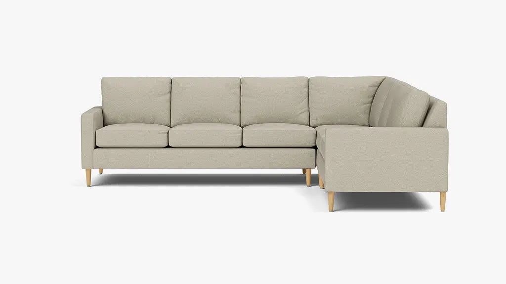 Sleek Long Sectional